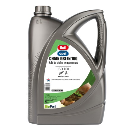 Huile de chaine CHAIN GREEN 100 - UNIL OPAL 5L