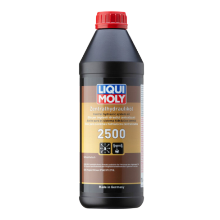 Photographie du produit d'entretien Huile système hydraulique central 2500 Liqui Moly 1L